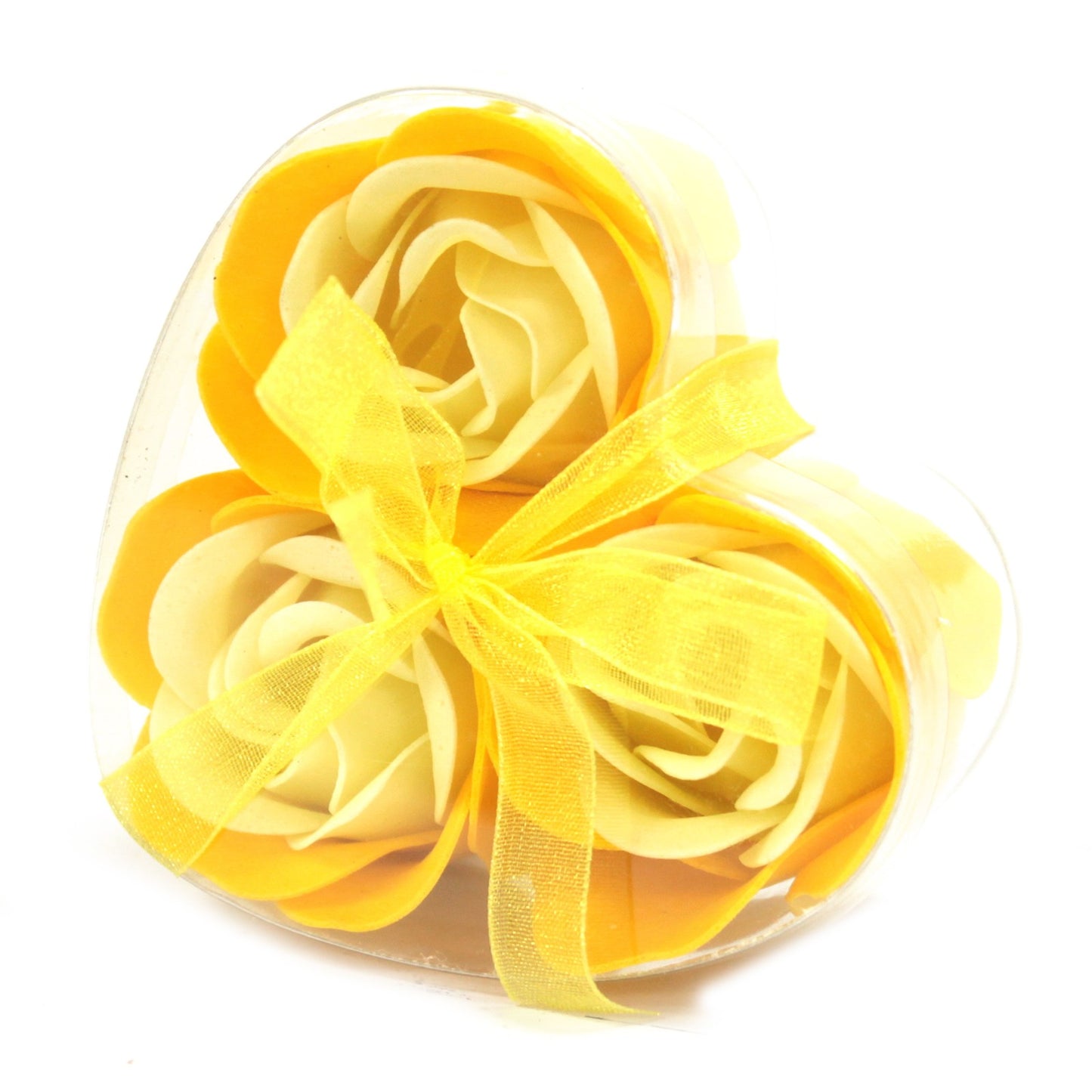 Trio of soap roses