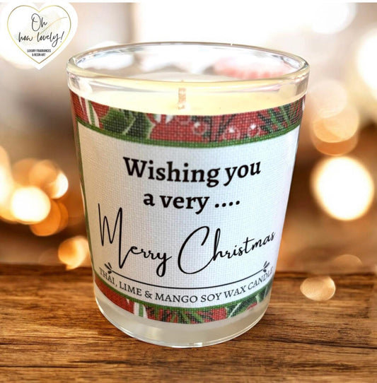‘Merry Christmas’ Scented Candle